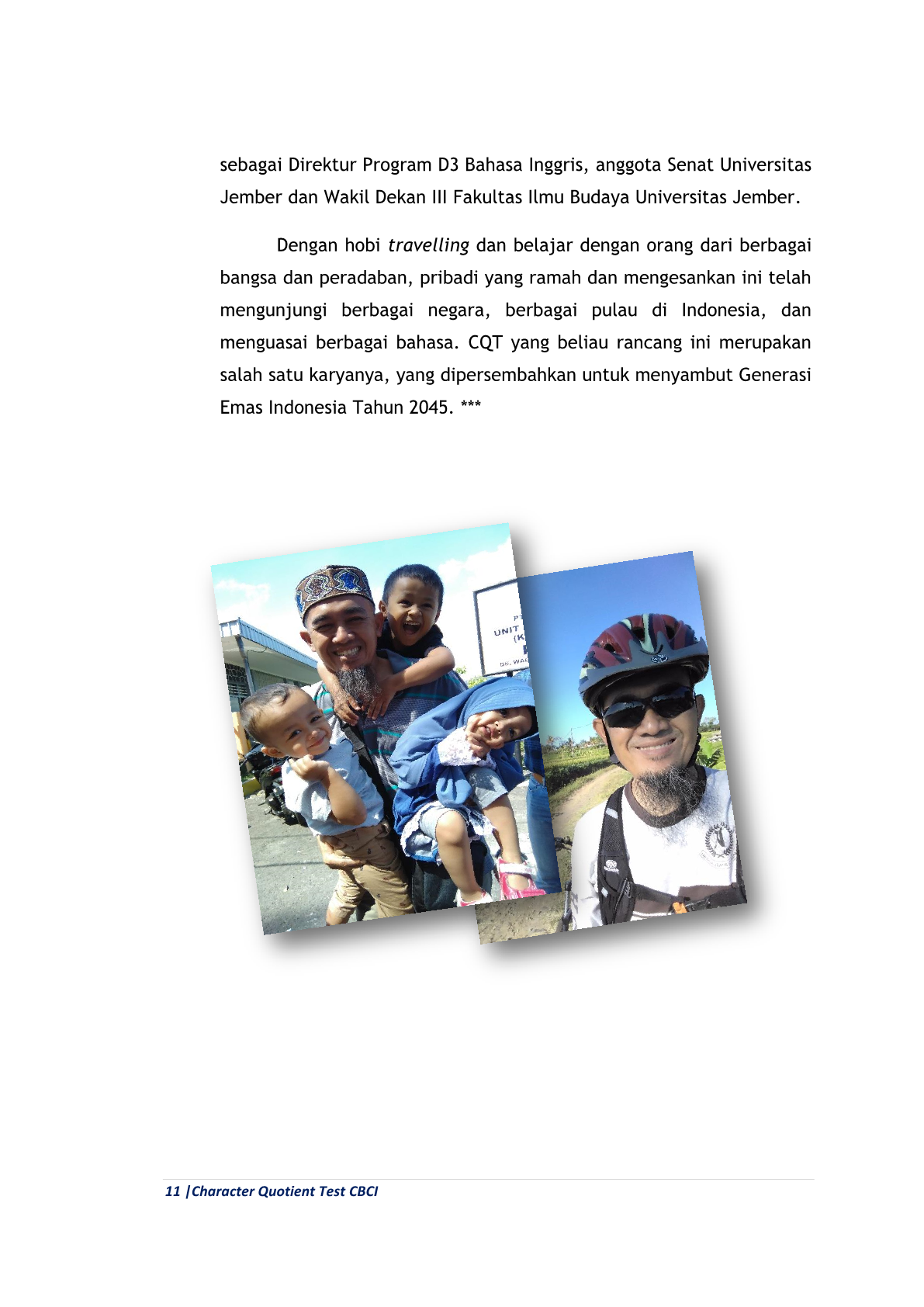 Tentang Character Building CBCI 11